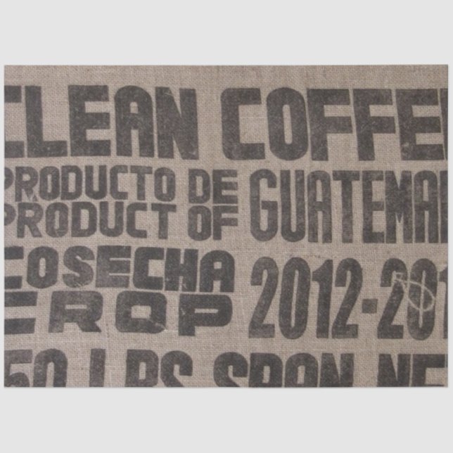 Seda Papel Decoupage do Mobiliário de Café (Frente )