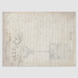 Seda Papel do companheiro de Decoupage das coisas