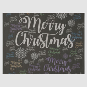 Seda Papel dos Tecidos de Natal, Feliz Natal