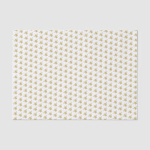 Seda Papel Dourado para tecidos de abelhas