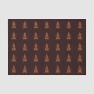 Seda Papel em árvore de Natal Red Bell
