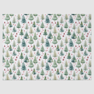 Seda Papel em árvore de pintura aquática
