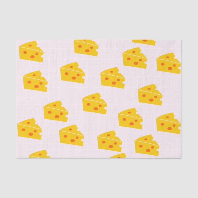 Seda Papel em Tecido de Queijo (Frente )