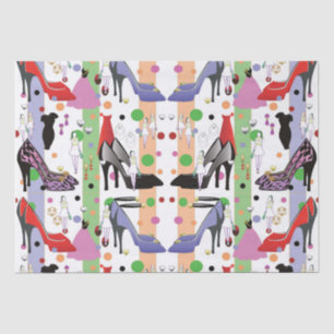 Seda Papel Fashionista de Envolvimento