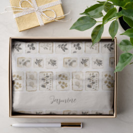 Seda Papel Higiênico de Ervas Botânicas Personalizado