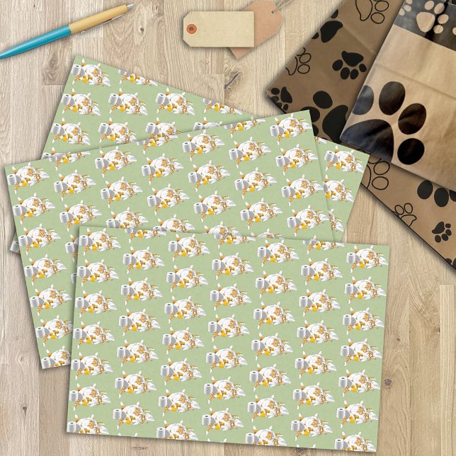 Seda Papel higiênico de gengibre de laranja (Criador carregado)