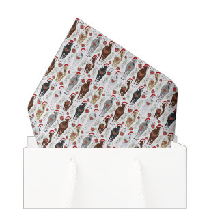 Seda Papel Higiênico de Natal com Cavalos