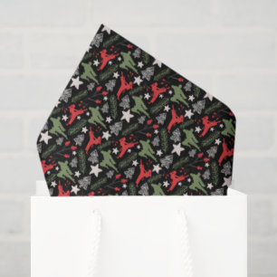 Seda Papel Higiênico de Natal de Artes Marciais