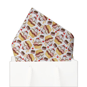 Seda Papel Higiênico de Sundae de Sorvete