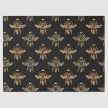 Papel Higiênico de Tecido Design Honey Bee Series