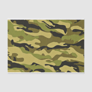 Seda papel para tecidos de camuflagem