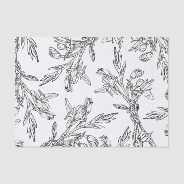 Seda Papel para tecidos de design (Frente )