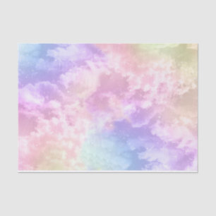 Seda Papel Tecido Cloud Nine - Nuvens Sonoras de Aquare