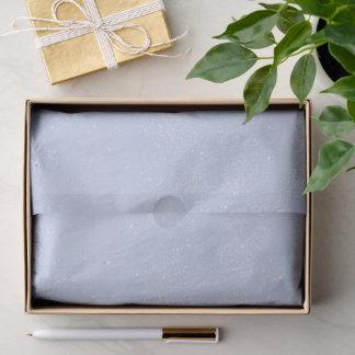 Seda Papel Tecido com Padrão de Flocos de Neve Simples