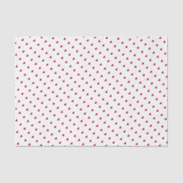 Seda Papel Tecido Coração Vermelho do Dia de os namorad