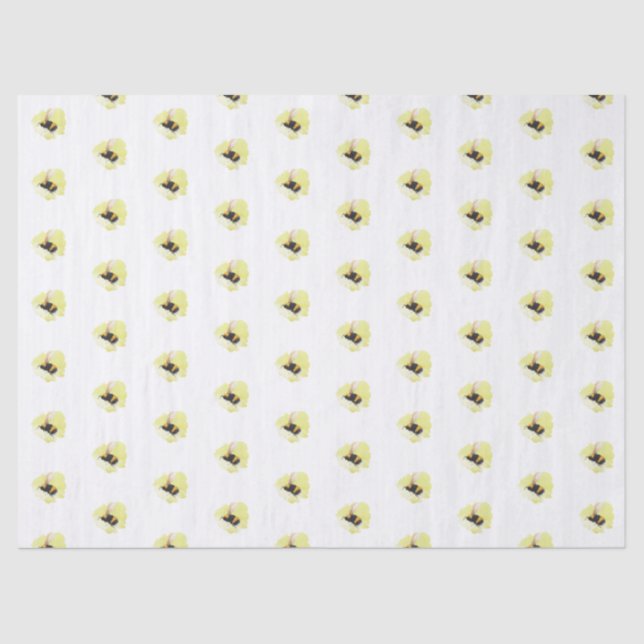 Seda Papel Tecido de Abelhas (Frente )