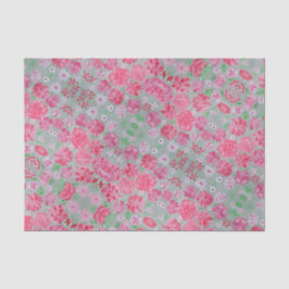 Seda Papel Tecido de Amor Bloqueado