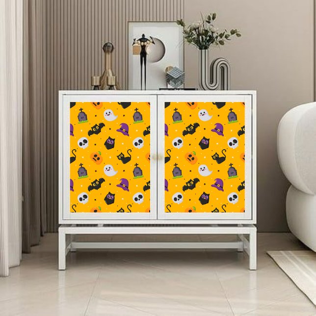 Seda Papel Tecido de Decoupage do Dia das Bruxas Gótico (Criador carregado)