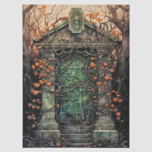 Seda Papel Tecido de Desentupimento da Porta Mausoleum
