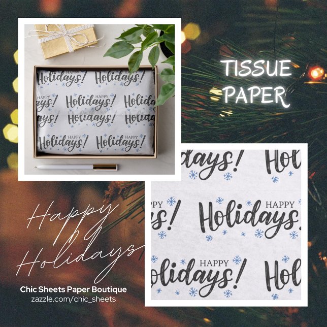Seda Papel Tecido de Design Feliz Natal (Criador carregado)