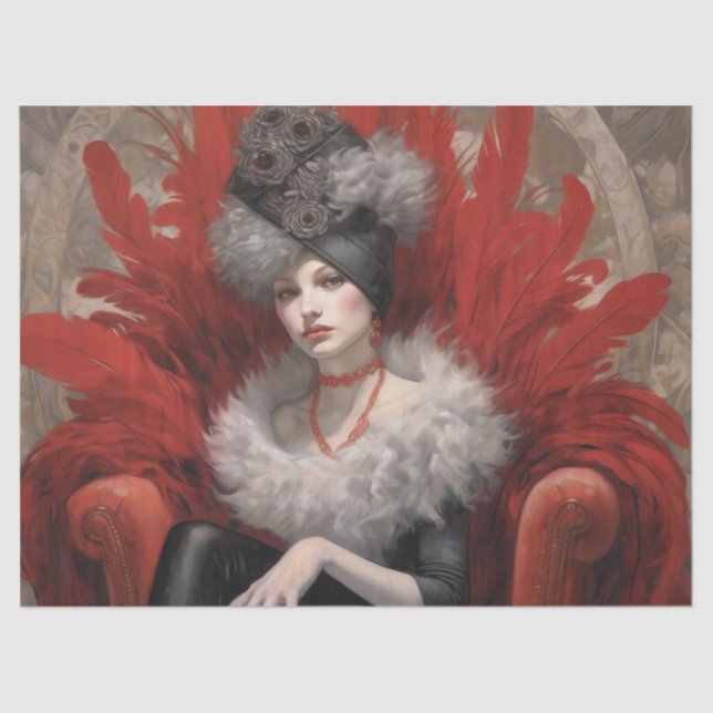 Seda Papel Tecido de Desvinculação - Sussurros dos Últi (Frente )