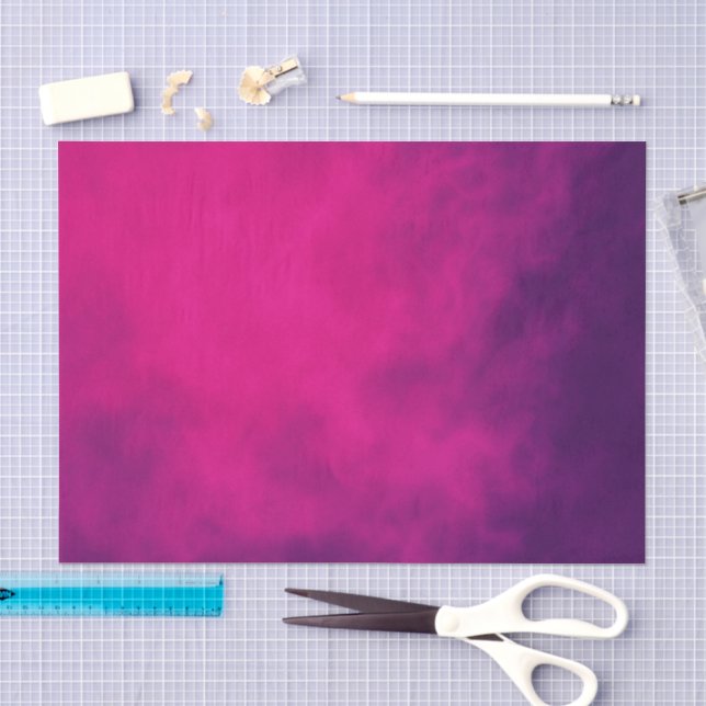 Seda Papel Tecido de Fumos Neon-Pink - Personalizável (Arte )