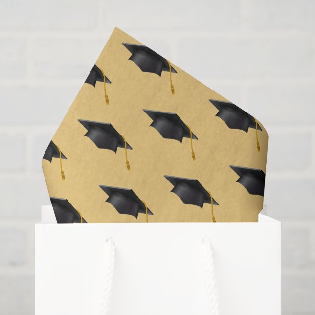 Seda Papel Tecido de Graduação (Sacola de presentes)