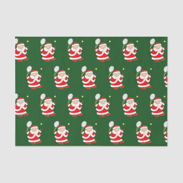 Seda Papel Tecido de Natal para Meninas Tênis (Frente )