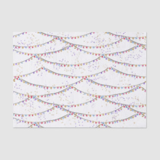 Seda Papel Tecido de Natal sobre Férias Tropicais