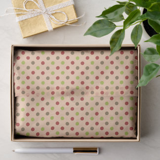 Seda Papel Tecido de Ponto Boho Retro Moderno