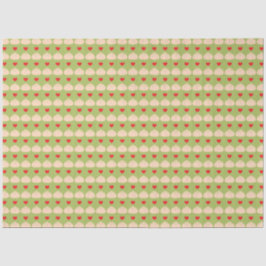 Seda Papel Tecido Matcha de Amor Dumpling