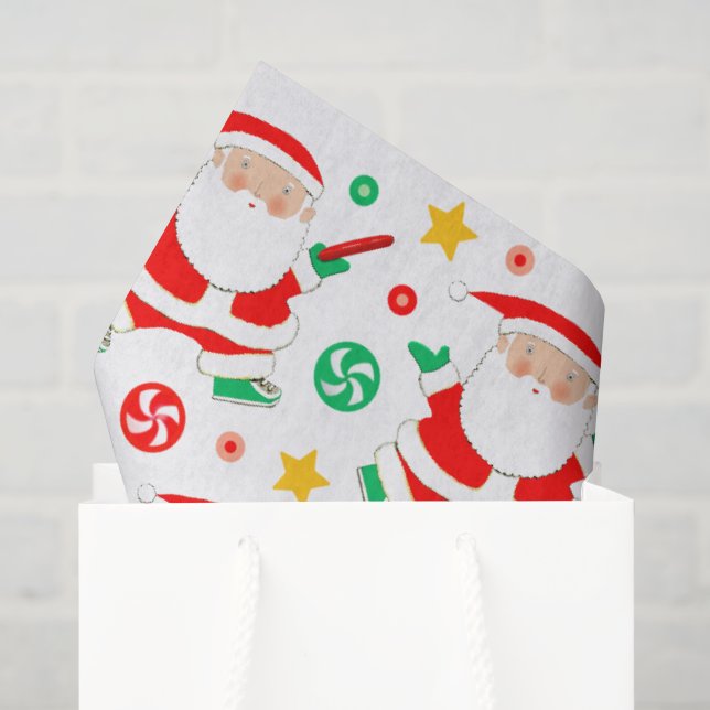 Seda Papel Tecido Presente de Natal de Golfe de Disco (Sacola de presentes)