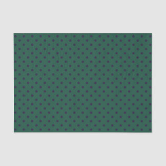 Seda Papel Tecido Verde + Bolinhas de Bolinhas Roxas (G