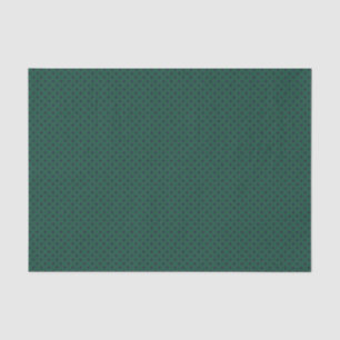 Seda Papel Tecido Verde + Bolinhas de Purpura (Pequeno)