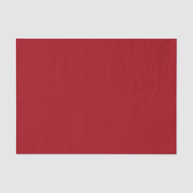 Seda Papel Tecido Vermelho De Morango (Frente )