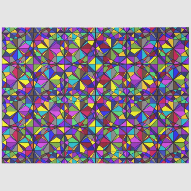 Seda Papel Tecido - Vista de Vidro Estendida - HAMbyWG (Frente )