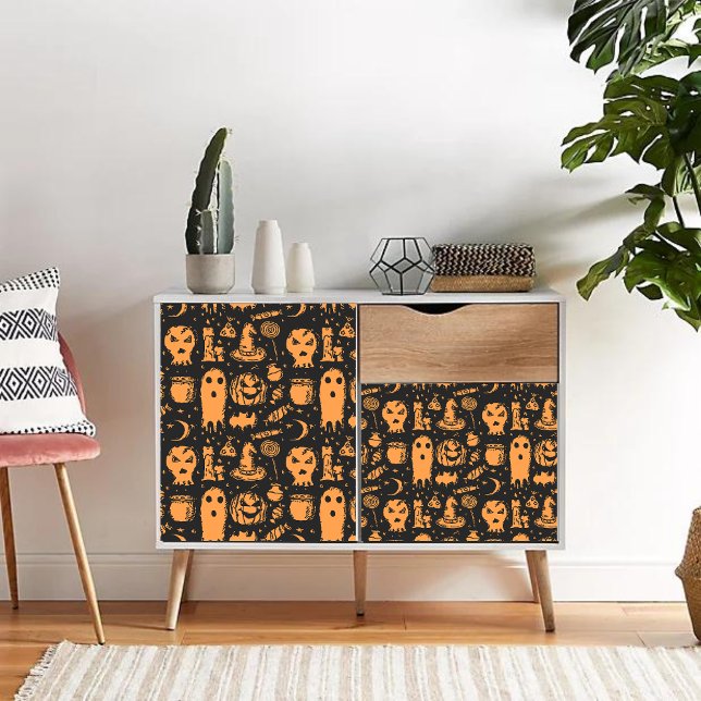 Seda Papel Tecidual de Decoupage do Halloween Gótico (Criador carregado)