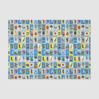 Seda Papel tecidular de 10 lb, LoteriaFest