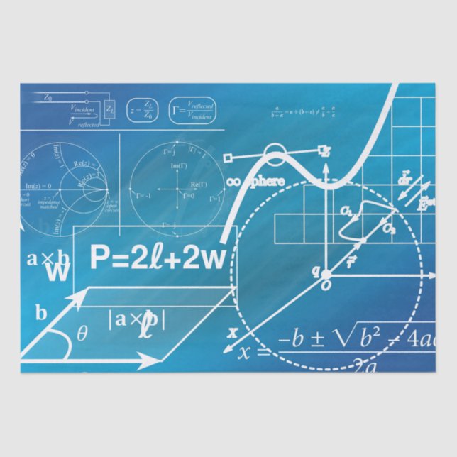 Seda papel tecidular de fórmula geométrica (Frente )