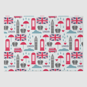 Seda Papel Tema de Londres