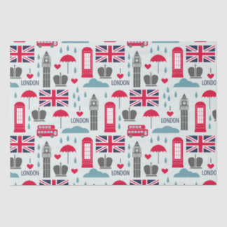 Seda Papel Tema de Londres