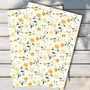Seda Papel Tissue Botânico de Limão Mediterrâneo