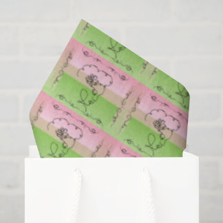 Seda Papel Tisu Peônia de Beleza Fluida