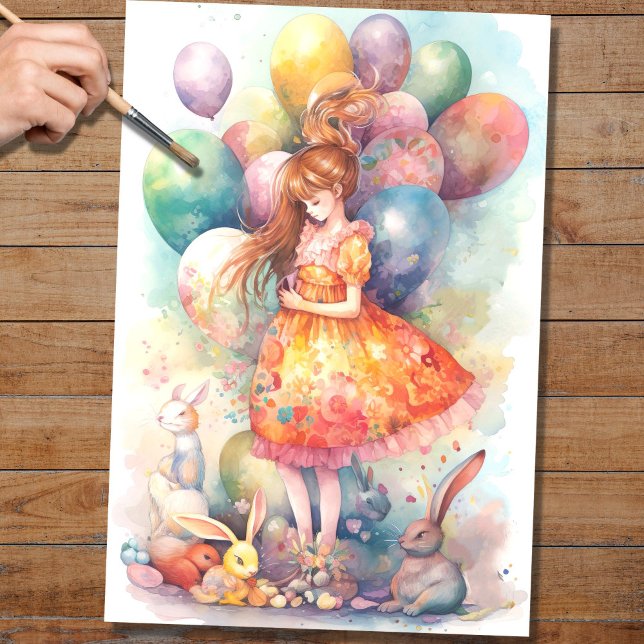 Seda Páscoa 4 - Papel de Decoupage (Criador carregado)