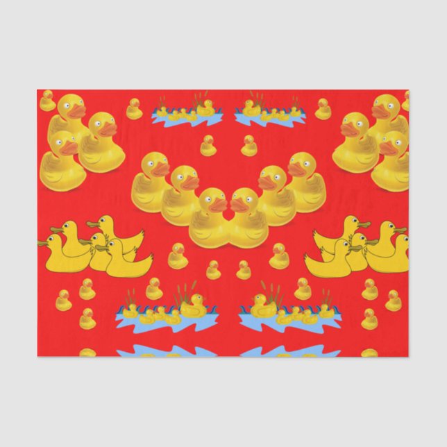 Seda Patos amarelos de papel absorvente (Frente )