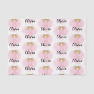 Seda Pequeno Papel de Tecido Personalizado da Princesa