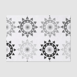 Seda Preto e cinzas expor ao sol o lenço de papel