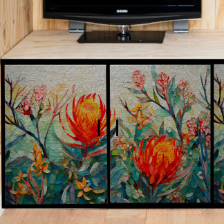 Seda Protea - Papel Tecido de Decoupage