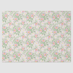 Seda Rosas Bonito de cães cor-de-rosa com papel protet