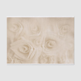 Seda Rosas Sepia de Papel